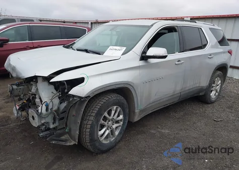 2018 Chevrolet Traverse Lt Cloth z USA, uszkodzony, nr VIN 1GNEVGKW7JJ248248